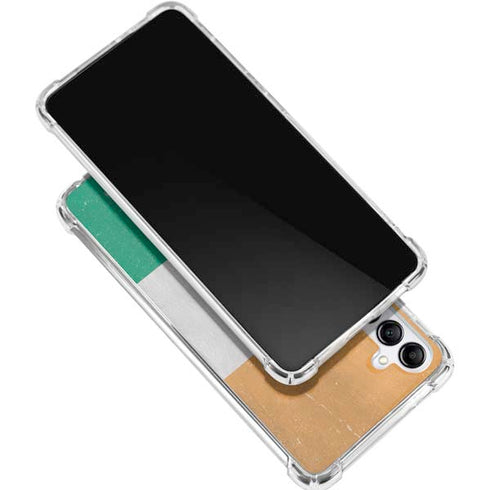 Ivory Coast Flag Distressed Gabb Phone 4 Clear Case